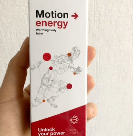 Packaging with Motion Energy conditioner, photo from Anna's review