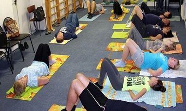Medical physical exercise to arthrosis of the knee joint