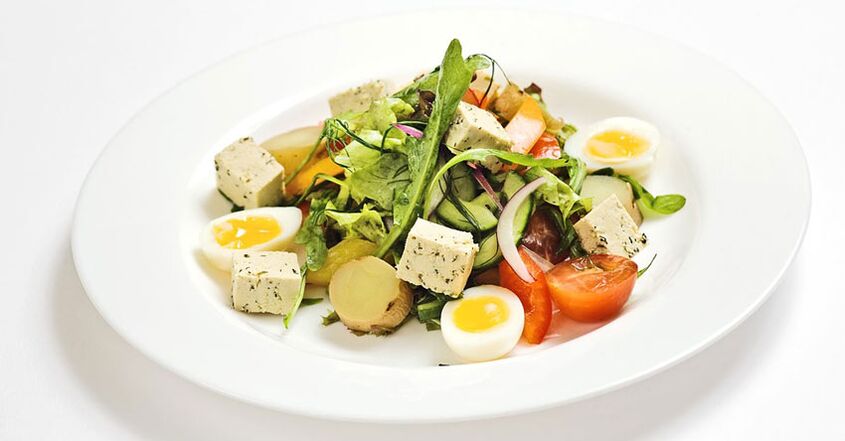 Balanced diet to neck osteochondrosis