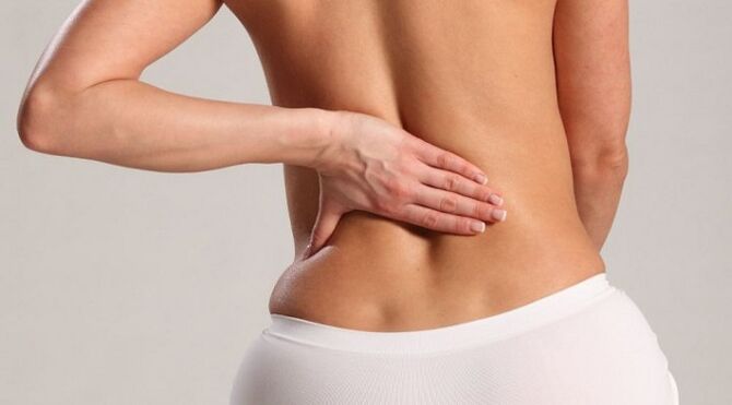 The causes of osteocondrosis in the lumbar area